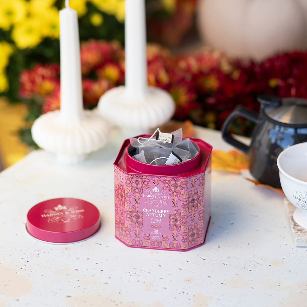 Cranberry Autumn Tin of 30 Sachets