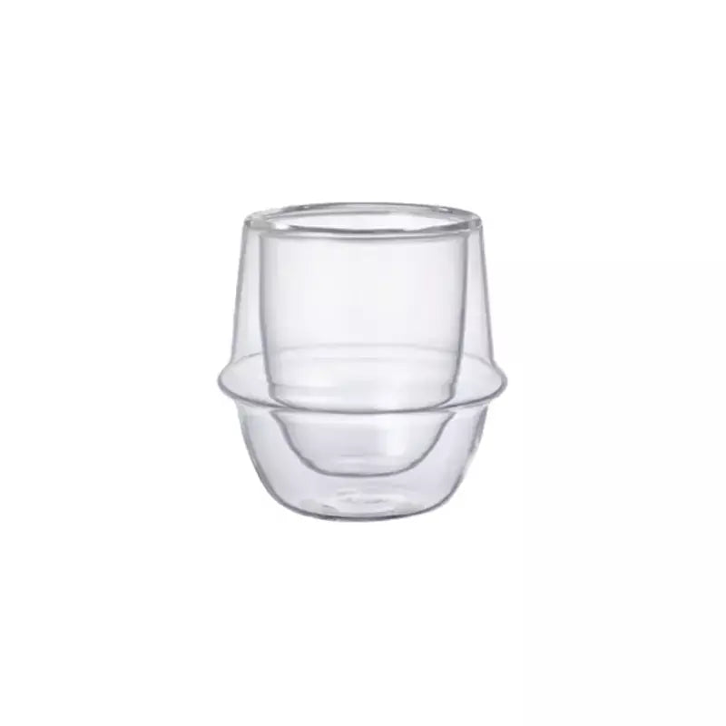 Kinto KRONOS Doppelwandiges Glas, 80ml