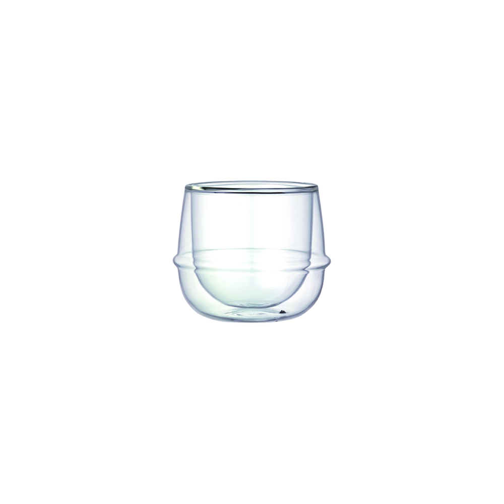 Kinto KRONOS double wall wine glass 250ml - Harney & Sons Teas, European Distribution Center