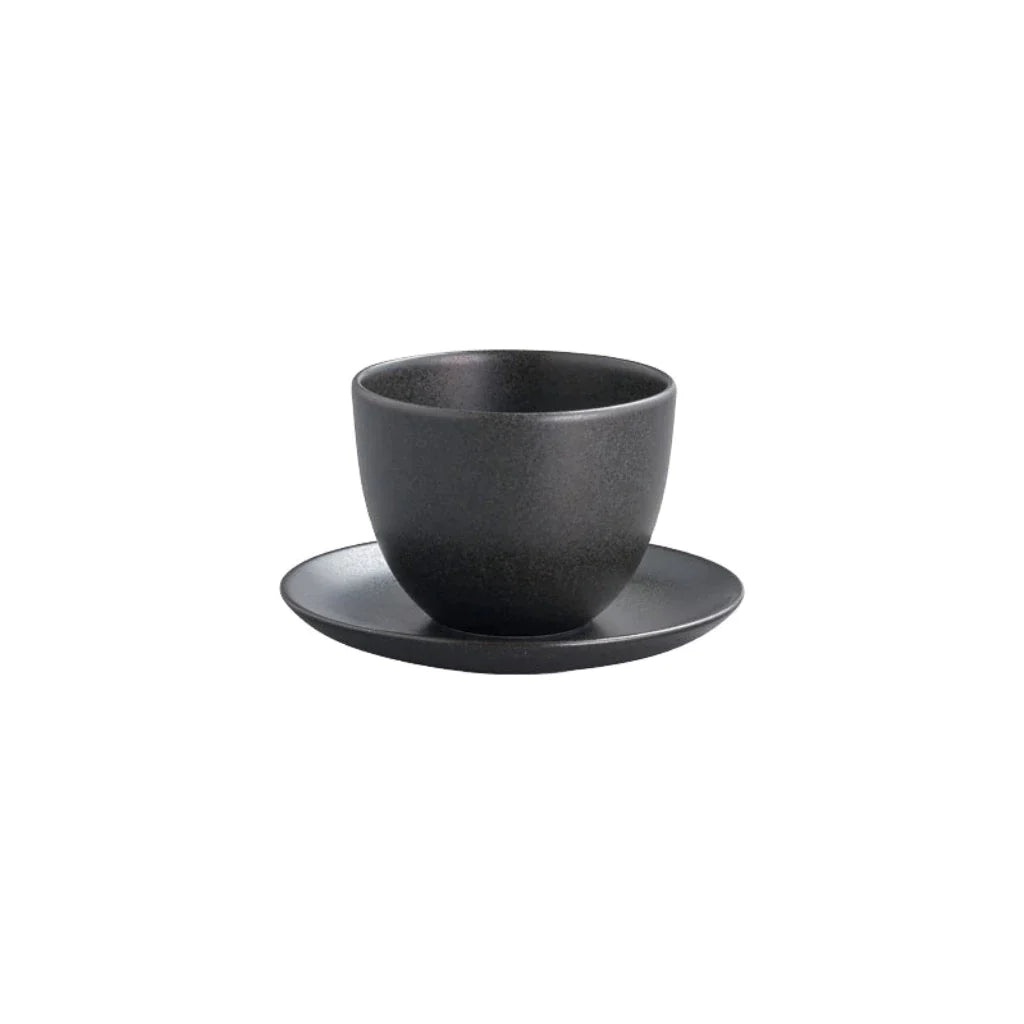 Kinto PEBBLE Teetasse & Untertasse Weiß, 180ml