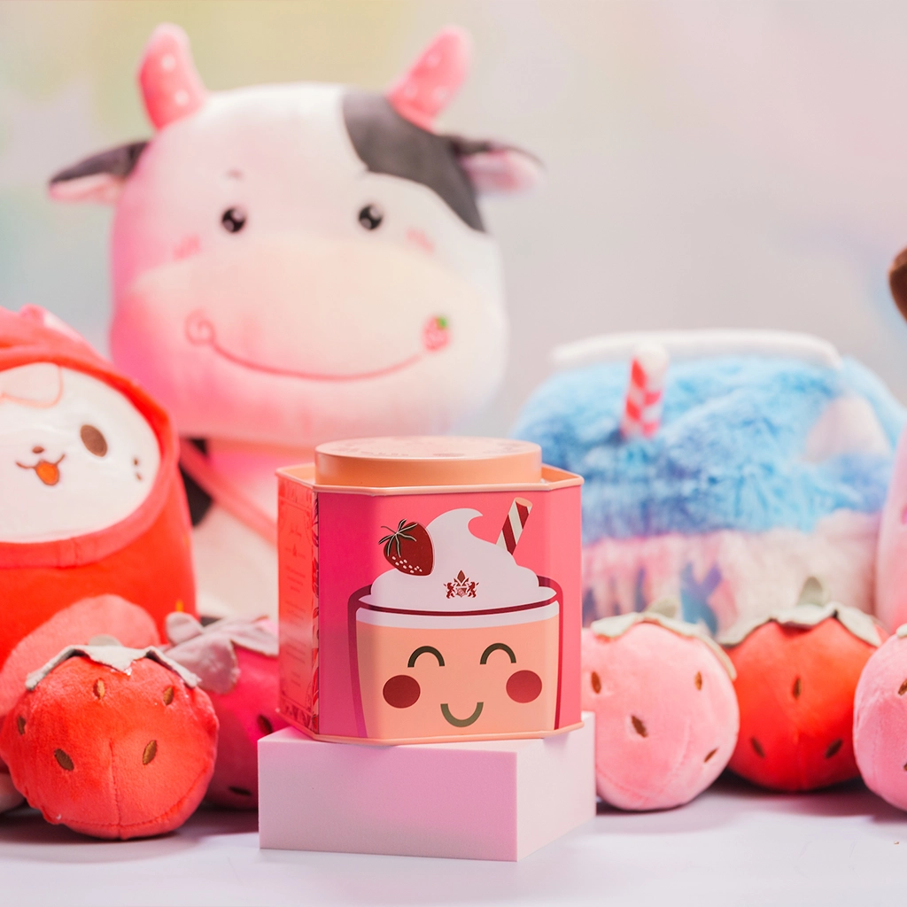 Strawberry Milkshake, Tin of 30 Sachets