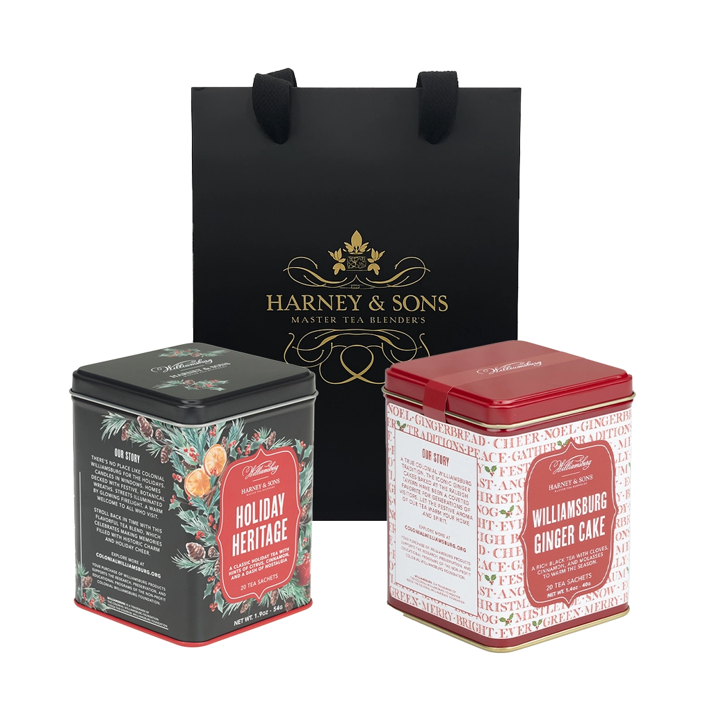 Harney & Sons Geschenkset – Holiday Heritage & Ginger Cake
