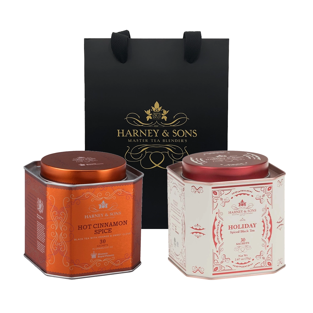 Geschenkset Harney & Sons Royal – Hot Cinnamon Spice & Holiday